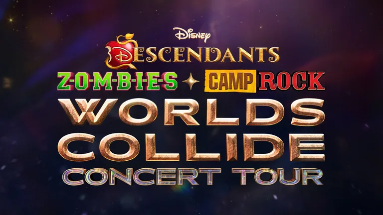 Disney Descendants, Z-O-M-B-I-E-S, Camp Rock Worlds Collide concert tour.