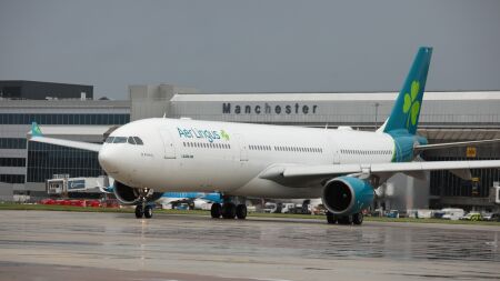 Aer Lingus No Confidence Pilot Vote Raises Fears of New Disruption At Manchester Airport