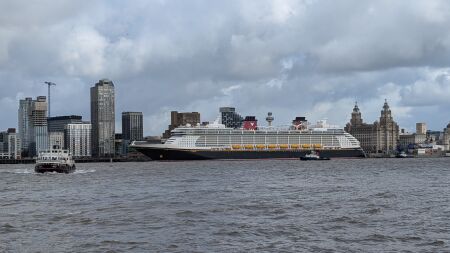 Disney Dream Sails Into Liverpool