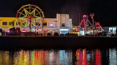 Disney Fantasy And DC Comics Clayface Nearly Collide in New Brighton on Magical Day