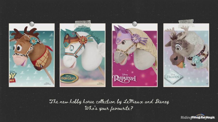 Four Disney horse toys from LeMieux and Disney. Who's your favourite?
