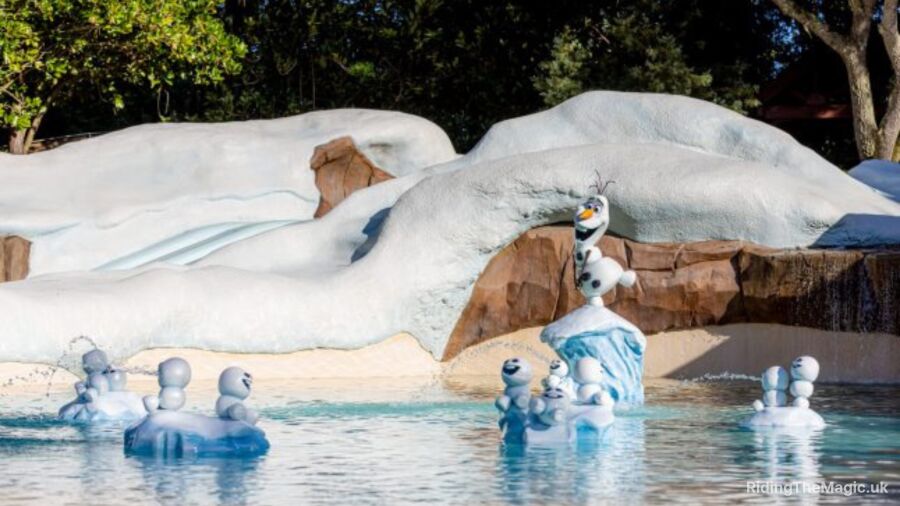 Frozen Ever After water park at Disney World