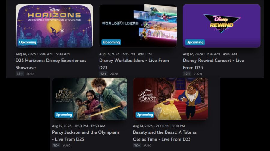 Disney+ streaming schedule for August 14-16, 2026