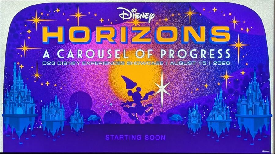 Disney Horizons A Carousel of Progress D23 Disney Experiences Showcase August 15 2026 Starting Soon
